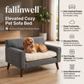 fallinwell™ Elevated Cozy Pet Sofa Bed 🐾