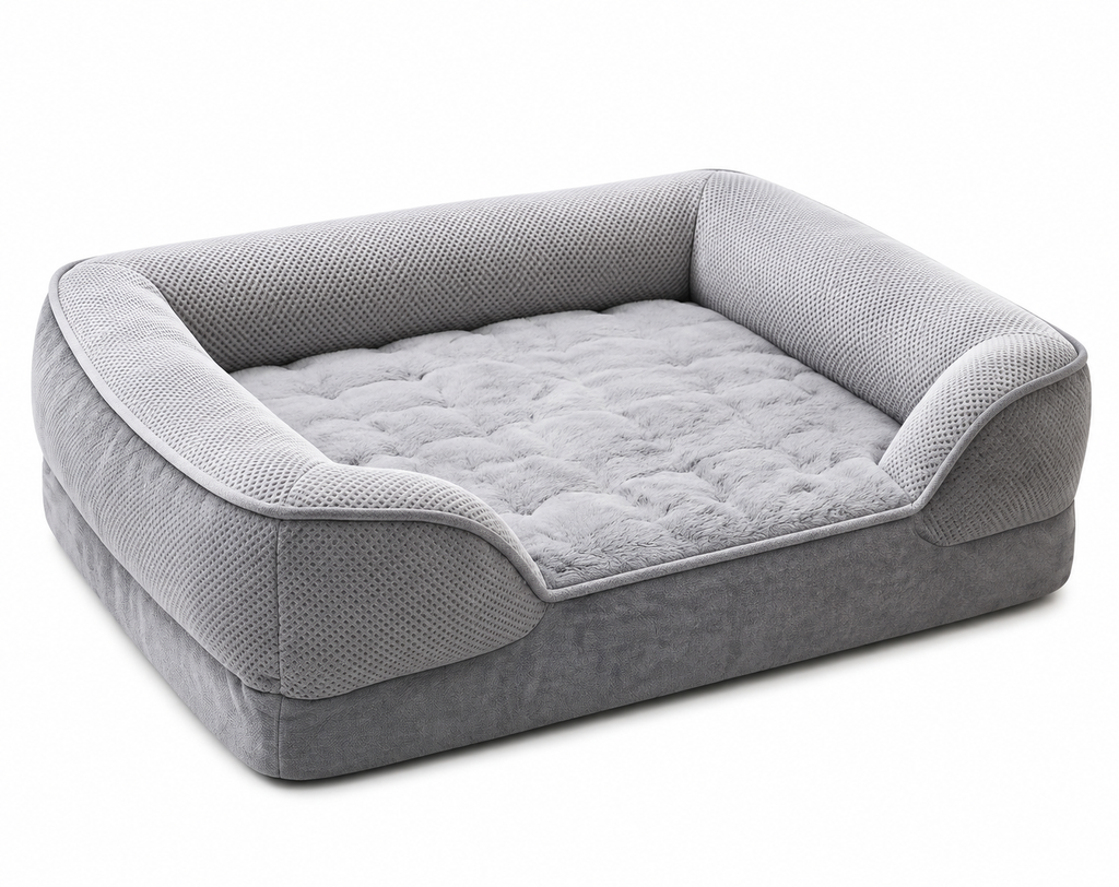 fallinwell™ Cooling Comfort Memory Foam Dog Bed 🐾